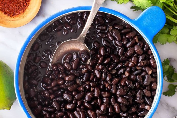 How to cook dried black beans mexican style