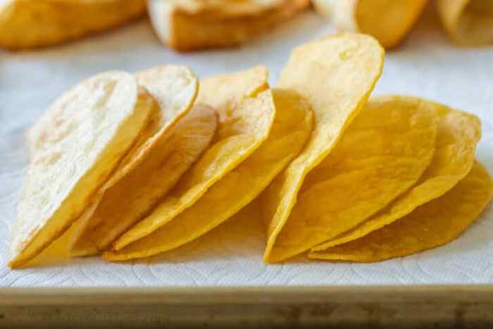 How to cook taco truck style taco shells